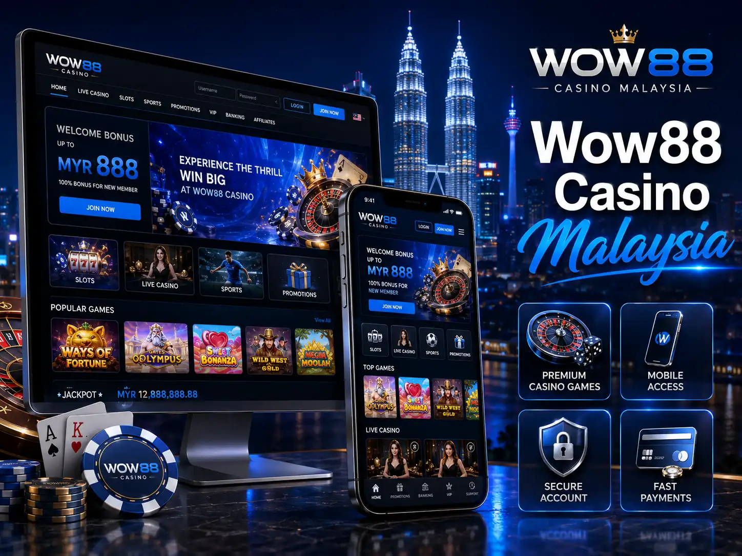 Wow88 Casino Malaysia