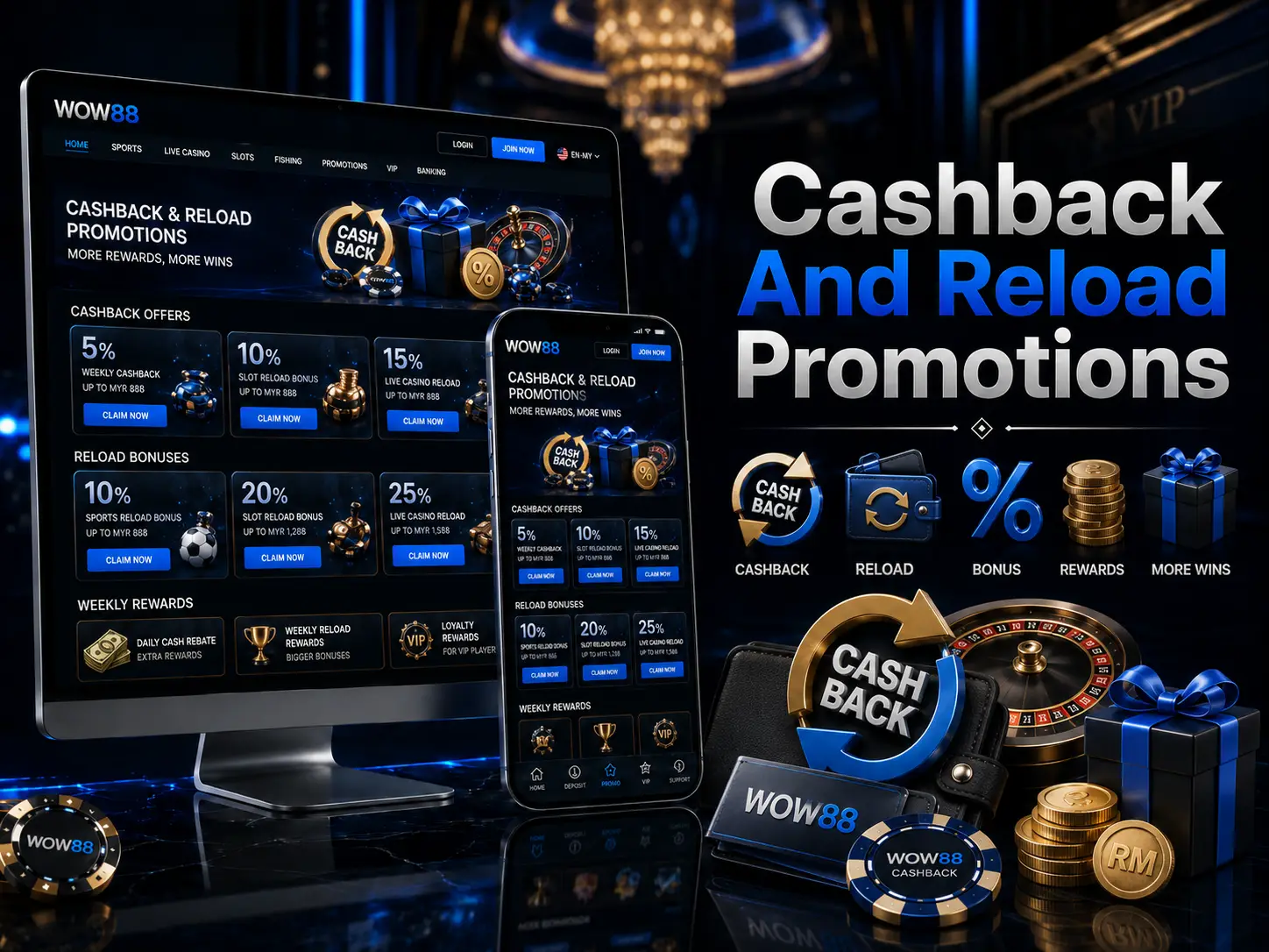 Cashback And Reload Promotions